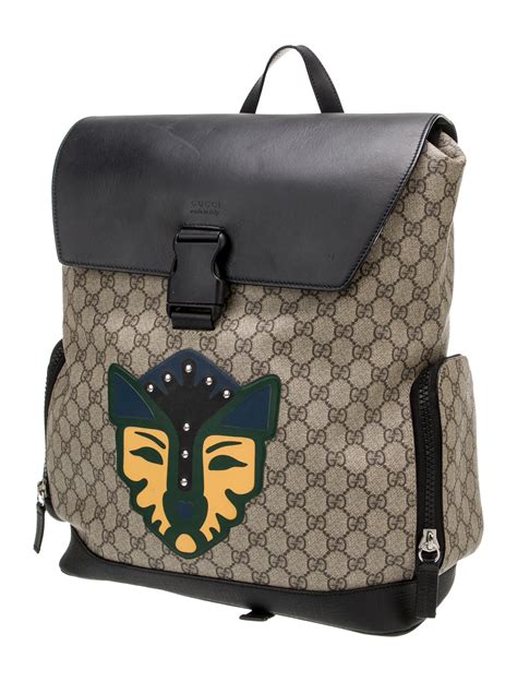 gucci supreme backpack tiger|gucci gg supreme canvas backpack.